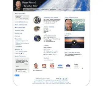 Peterrussell.com(Peter Russell) Screenshot