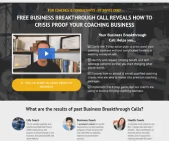 Peterscott4.com(Apply For Your Business Breakthrough Call) Screenshot