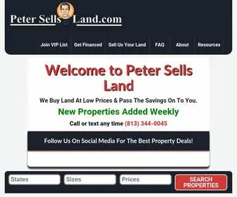 Petersellsland.com(Vacant land) Screenshot