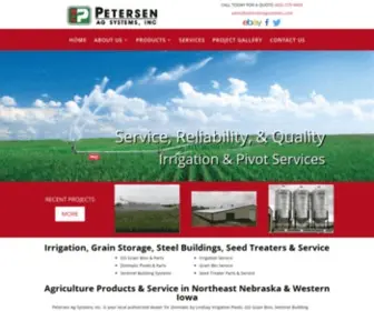 Petersenagsystems.com(Petersen AG Systems) Screenshot