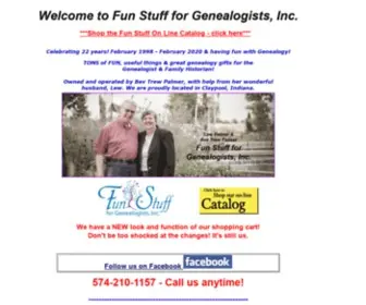 Petersenprints.com(Fun Stuff for Genealogists) Screenshot