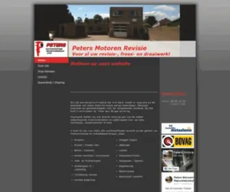 Petersepse.com(Peters Motorenrevisie en reparatiebedrijf Epse) Screenshot