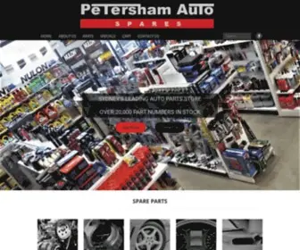 Petershamauto.com.au(Petersham Auto Spares HOME) Screenshot