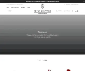 Petersheppard.com.au(European Women's Shoes & Boots Online in Australia) Screenshot