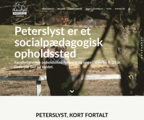 Peterslyst.dk(Småskolen) Screenshot