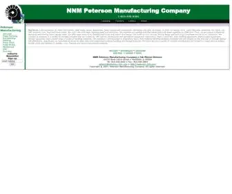 Peterson-MFG.com(Peterson Manufacturing Company) Screenshot