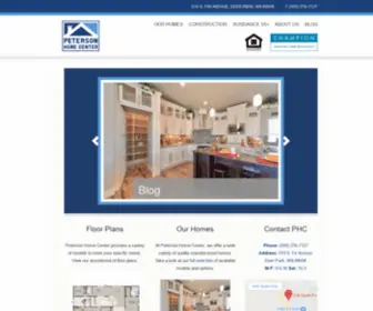 Petersonhomecenter.com(Peterson Home Center proudly) Screenshot