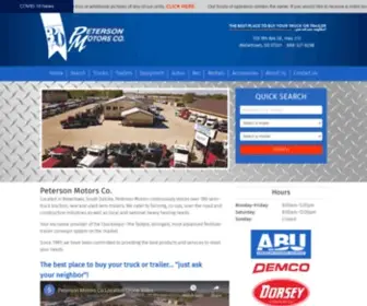 Petersonmotors.net(Peterson Motors Co) Screenshot