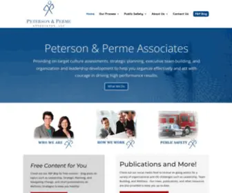 Petersonperme.com(Peterson & Perme Consulting) Screenshot