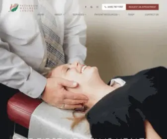 Petersonwellness.com(Chiropractors in North Logan UT) Screenshot