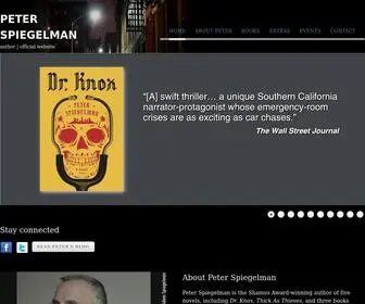 Peterspiegelman.com(Peter Spiegelman) Screenshot