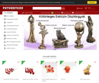Peterstore.hu(Webáruház) Screenshot