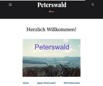 Peterswald.org(Peterswald) Screenshot