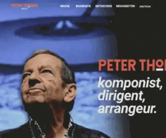 Peterthomas.tv(Peter Thomas) Screenshot