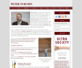 Peterturchin.com(Peterturchin) Screenshot