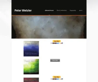 Peterwetzler.com(Peter Wetzler) Screenshot