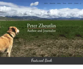 Peterzheutlin.com(Peter Zheutlin) Screenshot