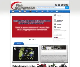 Petes-Superbike.com(Canada's #1 Choice For Motorcycle Tires) Screenshot
