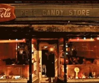 Petescandystore.com(Pete's Candy Store) Screenshot