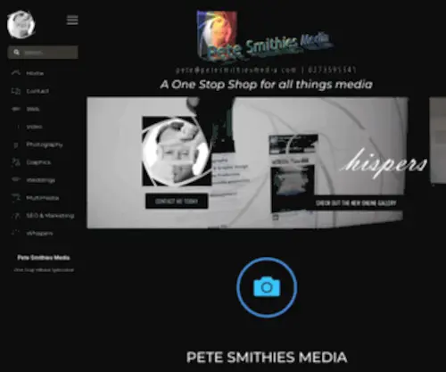 Petesmithiesmedia.com(Pete Smithies Media) Screenshot
