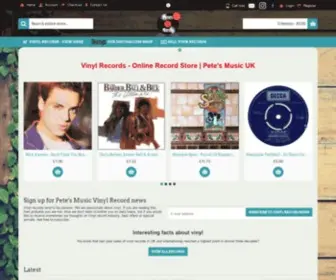 Petesmusic.co.uk(Vinyl Records) Screenshot