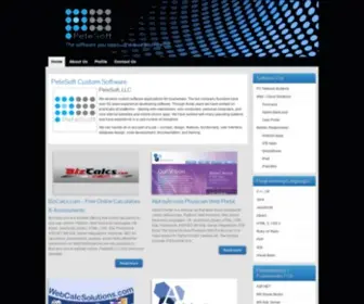 Petesoft.com(PeteSoft Custom Software) Screenshot