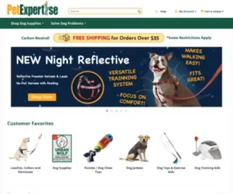 Petexpertise.com(Pet Expertise Dog Harnesses) Screenshot