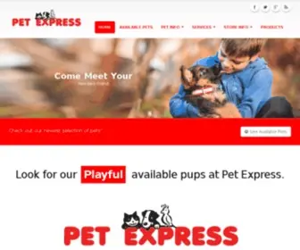 Petexpressboston.com(Pet Express) Screenshot