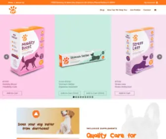 Petexx.co.uk(Supplements for cats and dogs) Screenshot