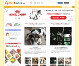 Petfinder.my(Dogs for adoption) Screenshot