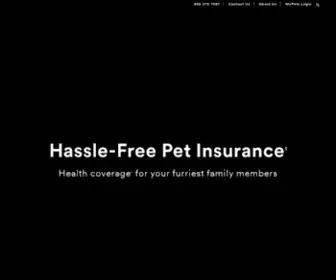 Petfirst.com(MetLife Pet Insurance) Screenshot