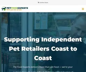 Petfoodexperts.com(Pet Food Experts) Screenshot
