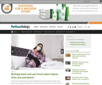 Petfoodindustry.com(The resource for cat) Screenshot