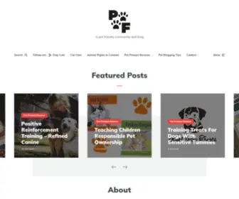 Petfrenzy.ca(A pet friendly community and blog) Screenshot