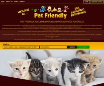 Petfriendly.com.au(Pet Friendly) Screenshot