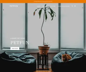 Petfun.store(Create an Ecommerce Website and Sell Online) Screenshot