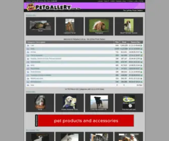 Petgallery.com.au(The OzPets Pet Photo Gallery) Screenshot