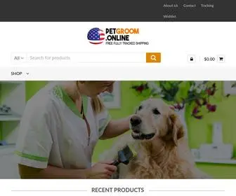 Petgroom.online(Buy Professional Pet Grooming online) Screenshot