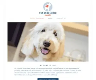 Petgroomerie.com(Pet Groomerie Mobile) Screenshot