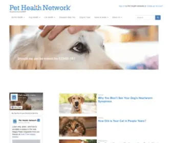 Pethealthnetwork.com(The Pet Health Network) Screenshot