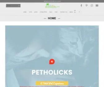 Petholicks.com(Petholicks) Screenshot