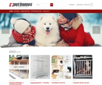 Pethomes.ch(Pet Homes / Katzenbaum Katzen) Screenshot