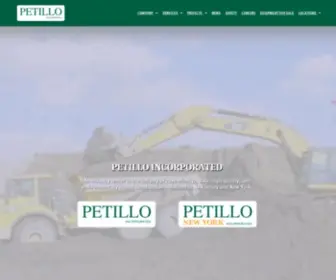 Petillo.com(Industry Leader in Safe Construction in the Northeastern US) Screenshot