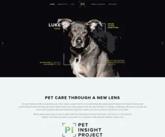 Petinsight.com(Pet Insight Project) Screenshot