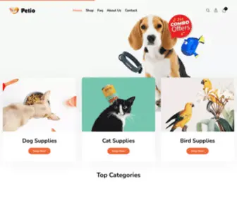 PetioStore.com(petiostore) Screenshot