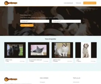 Petipanya.com(Evcil Hayvan Portalı ve Hayvan Severler Kulübü) Screenshot
