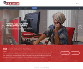 Petisys.nl(Homepage Petisys Automatisering) Screenshot