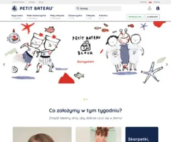 Petit-Bateau.pl(Petit Bateau) Screenshot