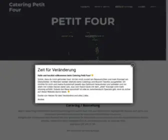 Petit-Four.ch(Catering Petit Four) Screenshot