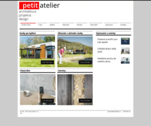 Petitatelier.cz(Petit atelier) Screenshot